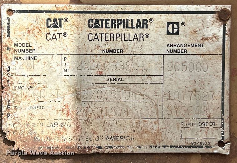 image for item EK4469 1994 Caterpillar  928F wheel loader