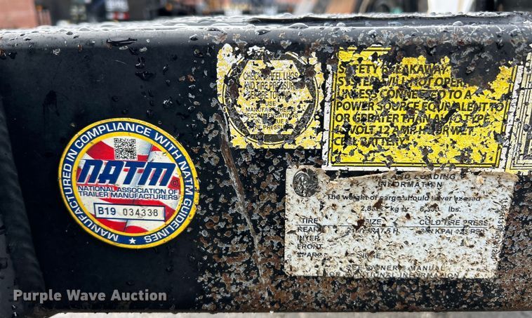 image for item EK4491 2020 Lane  reel trailer