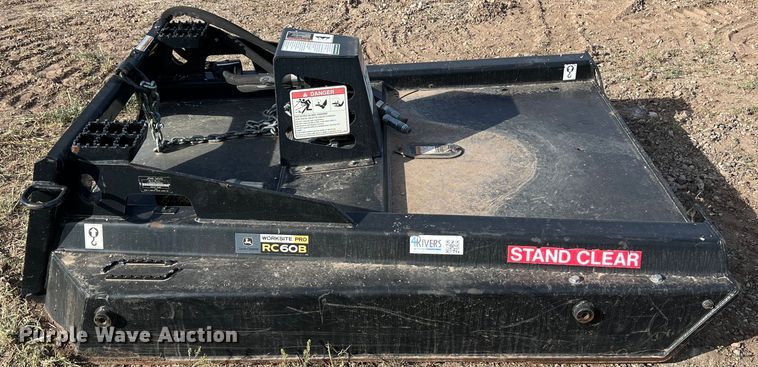 image for item KV9769 John Deere RC60B skid steer rotary mower