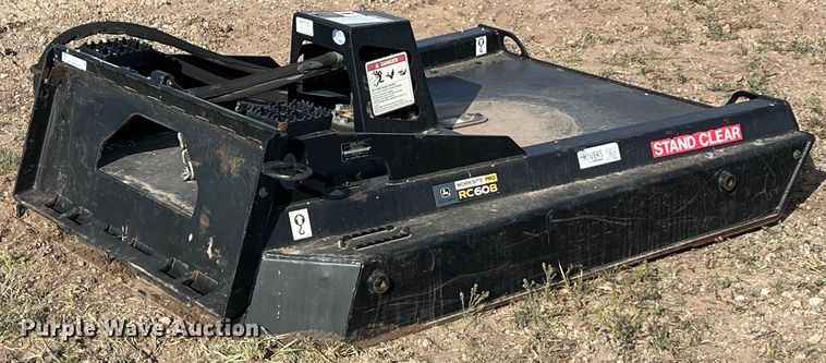 image for item KV9769 John Deere RC60B skid steer rotary mower
