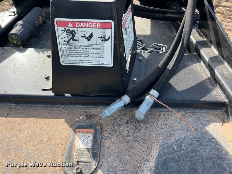 image for item KV9769 John Deere RC60B skid steer rotary mower