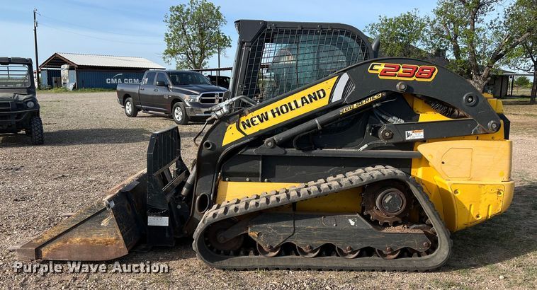 image for item KV9770 2016 New Holland  C238 tracked skid steer loader