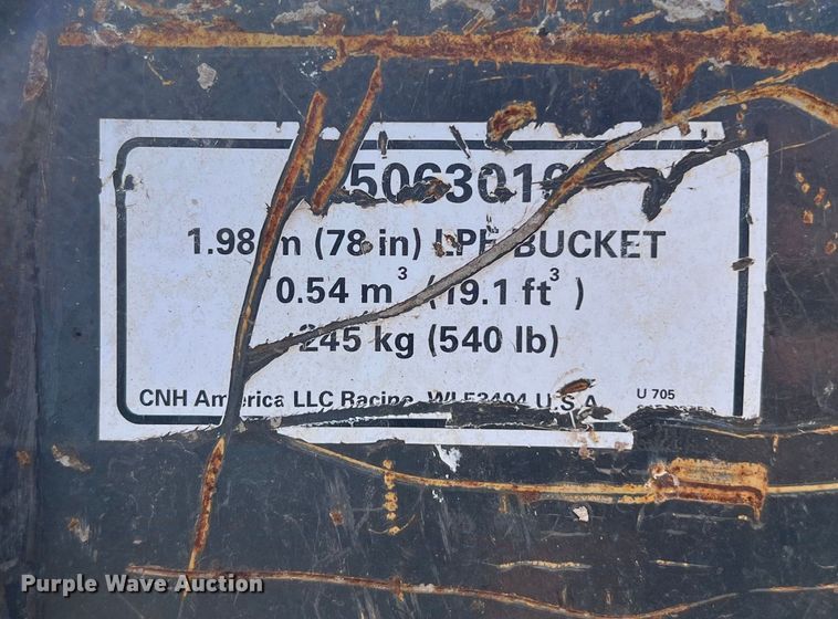 image for item KV9770 2016 New Holland  C238 tracked skid steer loader