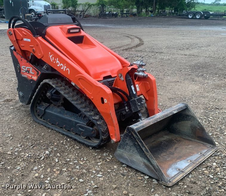 image for item KX9973 2020 Kubota SCL1000 compact utility loader