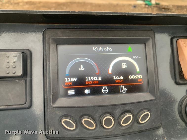 image for item KX9973 2020 Kubota SCL1000 compact utility loader