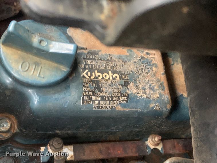 image for item KX9973 2020 Kubota SCL1000 compact utility loader