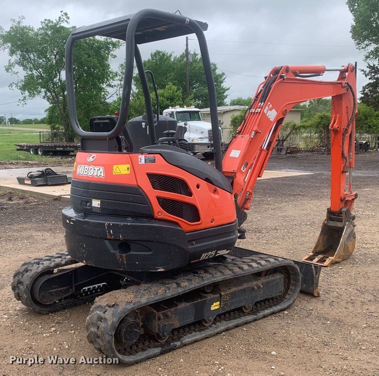 image for item KX9978 2020 Kubota U25 mini excavator