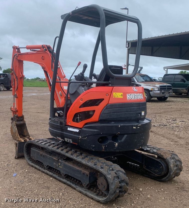 image for item KX9978 2020 Kubota U25 mini excavator