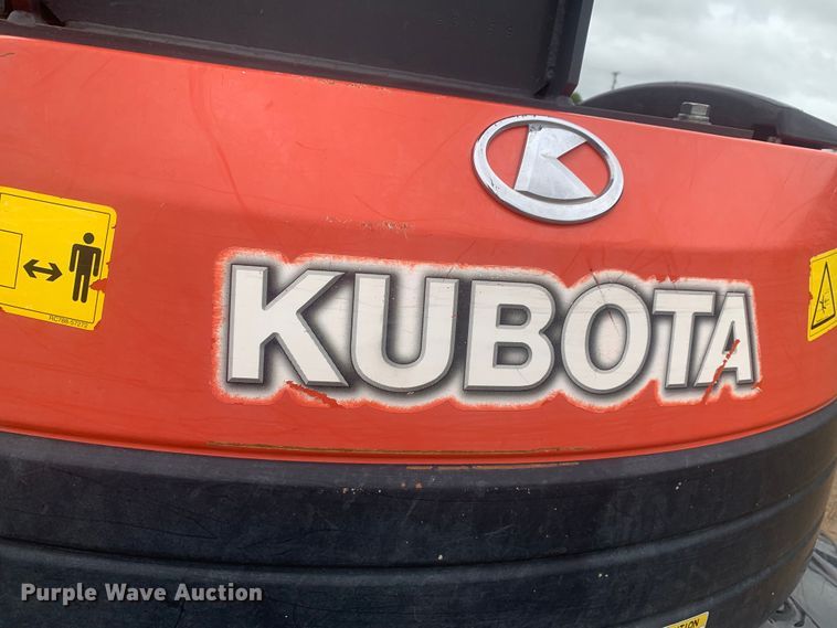 image for item KX9978 2020 Kubota U25 mini excavator