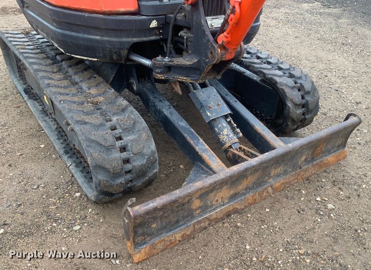 image for item KX9978 2020 Kubota U25 mini excavator