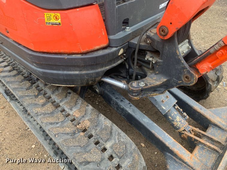 image for item KX9978 2020 Kubota U25 mini excavator