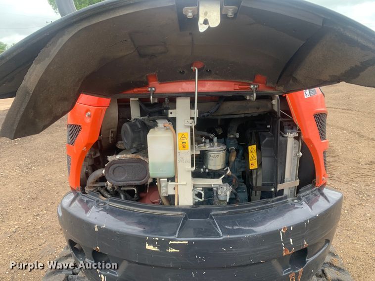 image for item KX9978 2020 Kubota U25 mini excavator