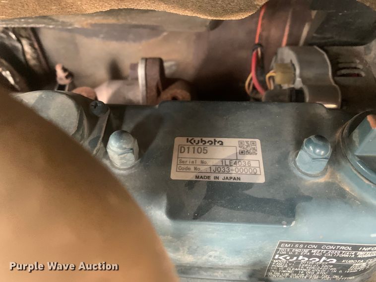 image for item KX9978 2020 Kubota U25 mini excavator