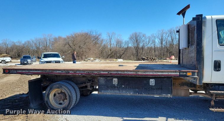 image for item LC9936 2007 International  4300 dump flatbed truck