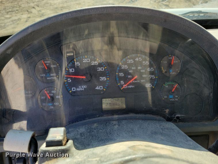 image for item LC9936 2007 International  4300 dump flatbed truck