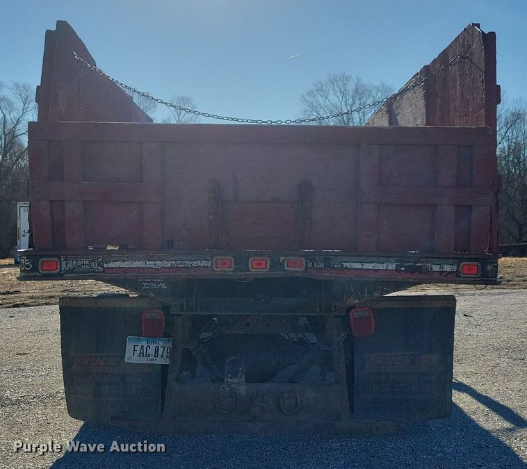 image for item LC9938 2007 International 4300 dump flatbed truck