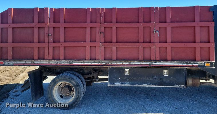 image for item LC9938 2007 International 4300 dump flatbed truck