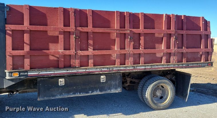 image for item LC9938 2007 International 4300 dump flatbed truck