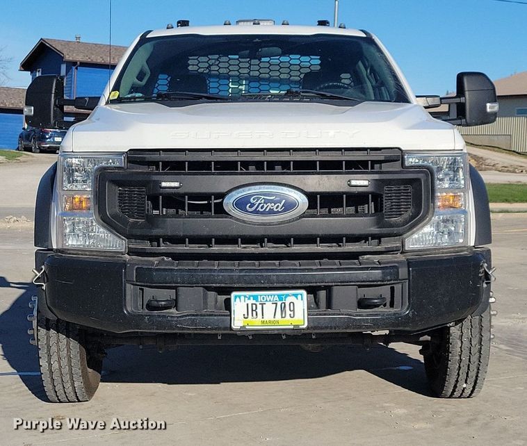 image for item LC9942 2020 Ford F550 Super Duty XL flatbed truck