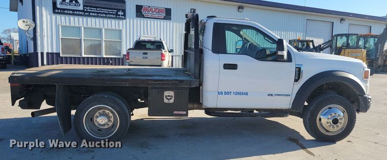 image for item LC9942 2020 Ford F550 Super Duty XL flatbed truck