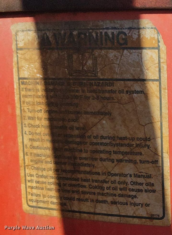 image for item LC9943 Crafco SS25 melter applicator