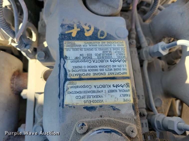 image for item LC9944 2006 Ingersoll Rand DD24 double drum vibratory roller