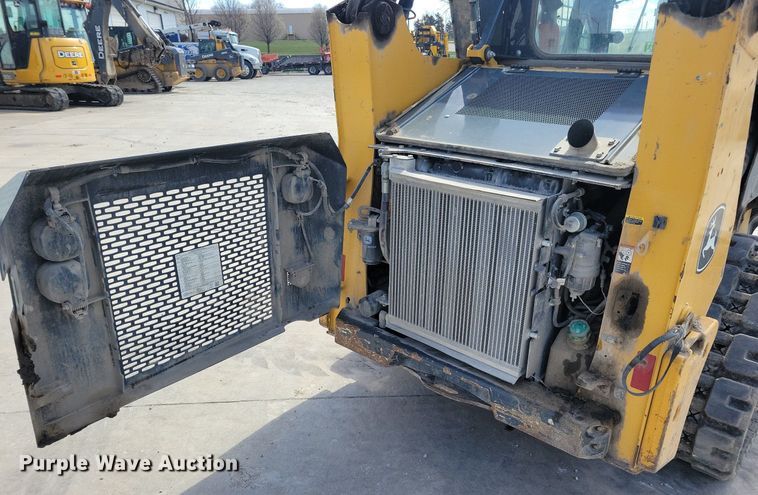 image for item LC9948 2018 John Deere 317G tracked skid steer loader