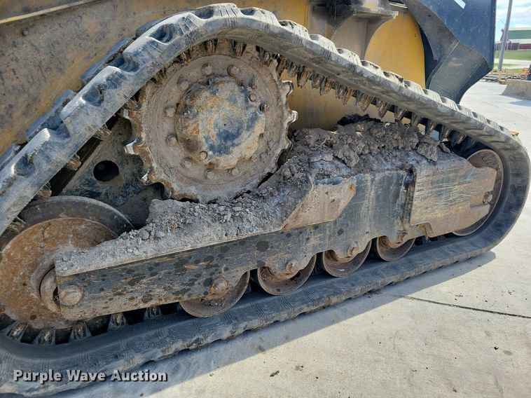 image for item LC9948 2018 John Deere 317G tracked skid steer loader