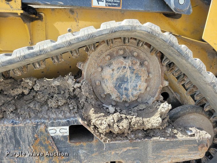 image for item LC9948 2018 John Deere 317G tracked skid steer loader