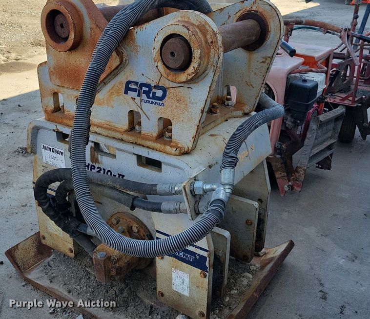 image for item LC9951 Furukawa HP210-II excavator plate compactor