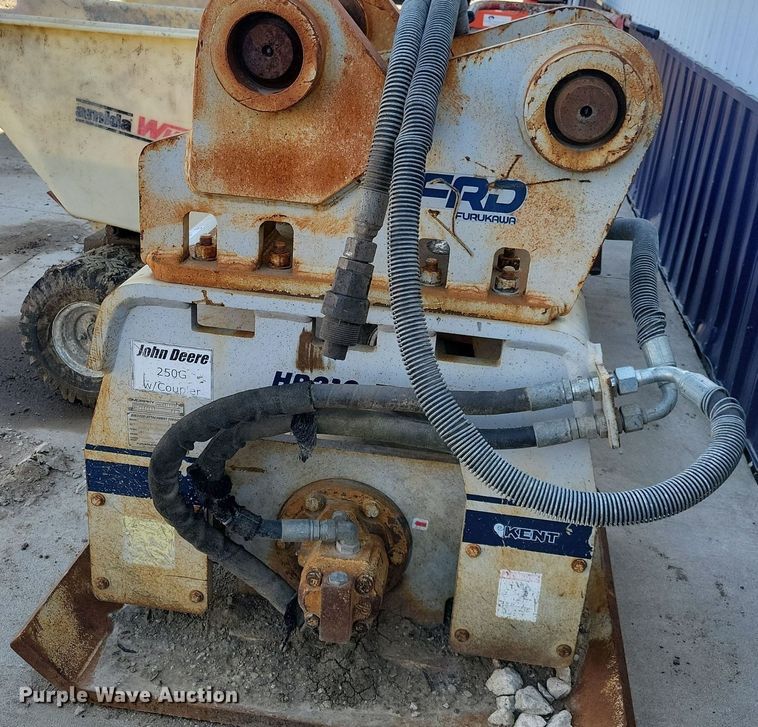 image for item LC9951 Furukawa HP210-II excavator plate compactor