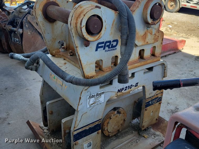 image for item LC9951 Furukawa HP210-II excavator plate compactor