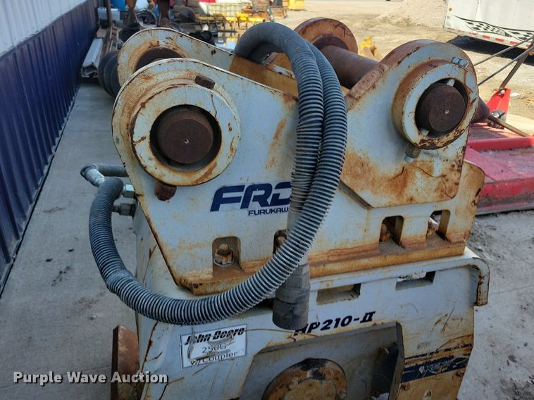 image for item LC9951 Furukawa HP210-II excavator plate compactor