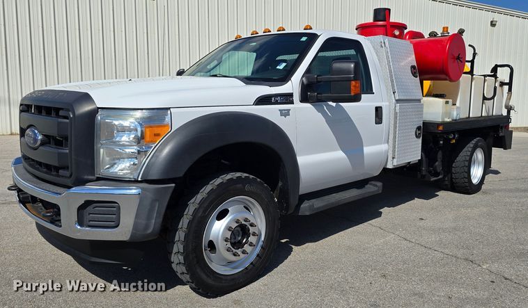 image for item LD9128 2016 Ford F550 Super Duty hydrovac truck