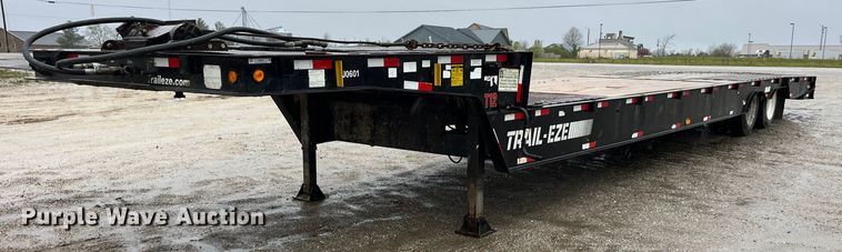 image for item LD9379 2002 Dakota Trail-Eze TE70HT48 drop deck equipment trailer