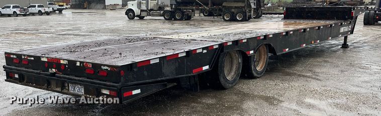 image for item LD9379 2002 Dakota Trail-Eze TE70HT48 drop deck equipment trailer