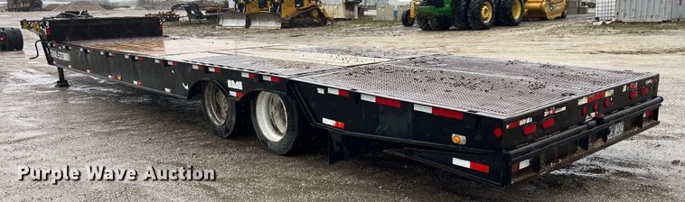 image for item LD9379 2002 Dakota Trail-Eze TE70HT48 drop deck equipment trailer