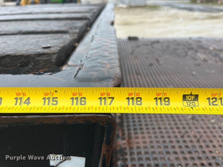 image for item LD9379 2002 Dakota Trail-Eze TE70HT48 drop deck equipment trailer