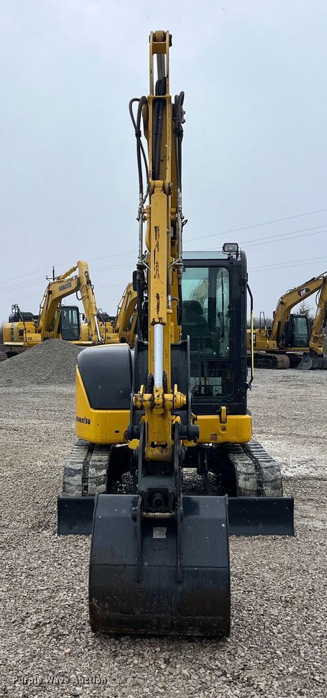 image for item LD9383 2019 Komatsu PC55MR-5MO mini excavator