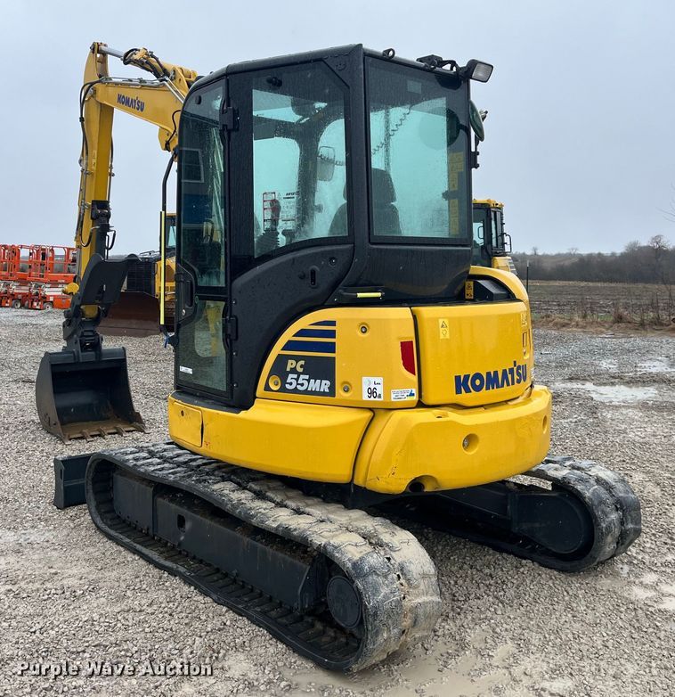 image for item LD9383 2019 Komatsu PC55MR-5MO mini excavator