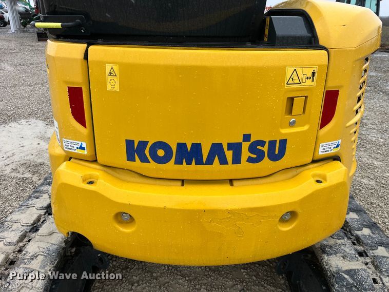 image for item LD9383 2019 Komatsu PC55MR-5MO mini excavator
