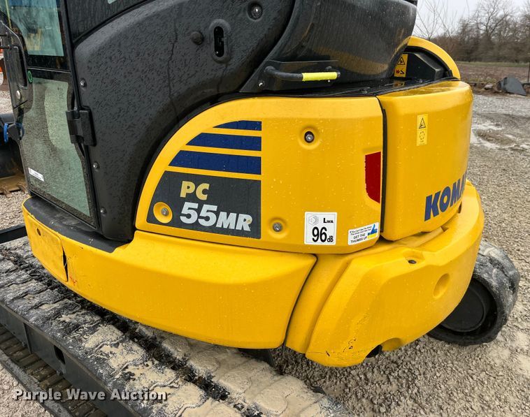 image for item LD9383 2019 Komatsu PC55MR-5MO mini excavator