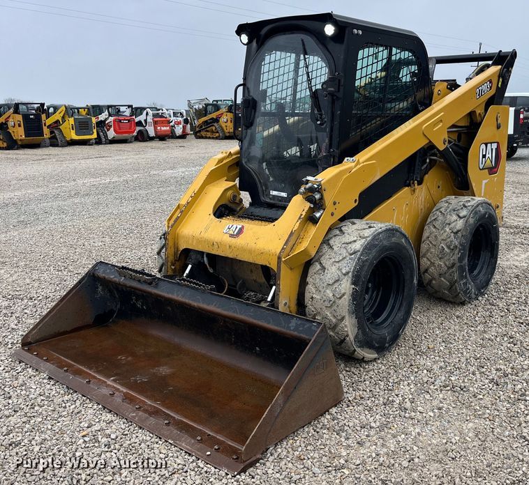 image for item LD9385 2019 Caterpillar 272D3XE skid steer loader