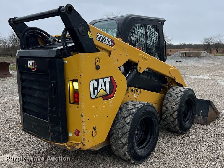 image for item LD9385 2019 Caterpillar 272D3XE skid steer loader