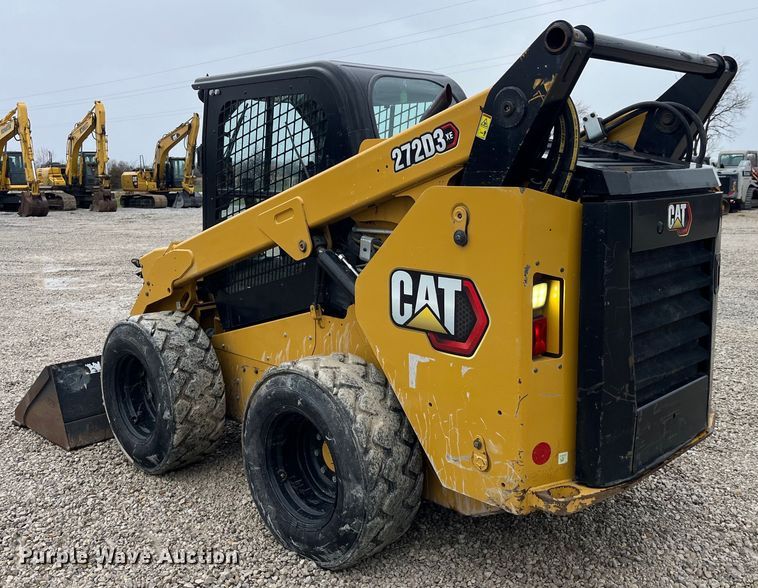 image for item LD9385 2019 Caterpillar 272D3XE skid steer loader