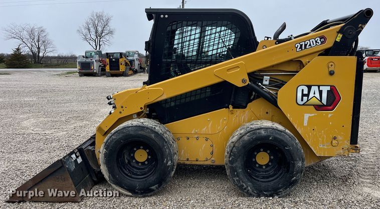 image for item LD9385 2019 Caterpillar 272D3XE skid steer loader