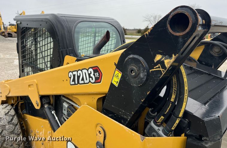 image for item LD9385 2019 Caterpillar 272D3XE skid steer loader