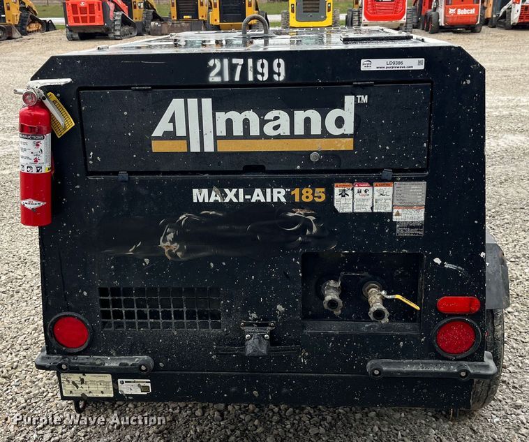 2019 Allmand MaxiAir 185 air compressor in Cantril, IA Item LD9386