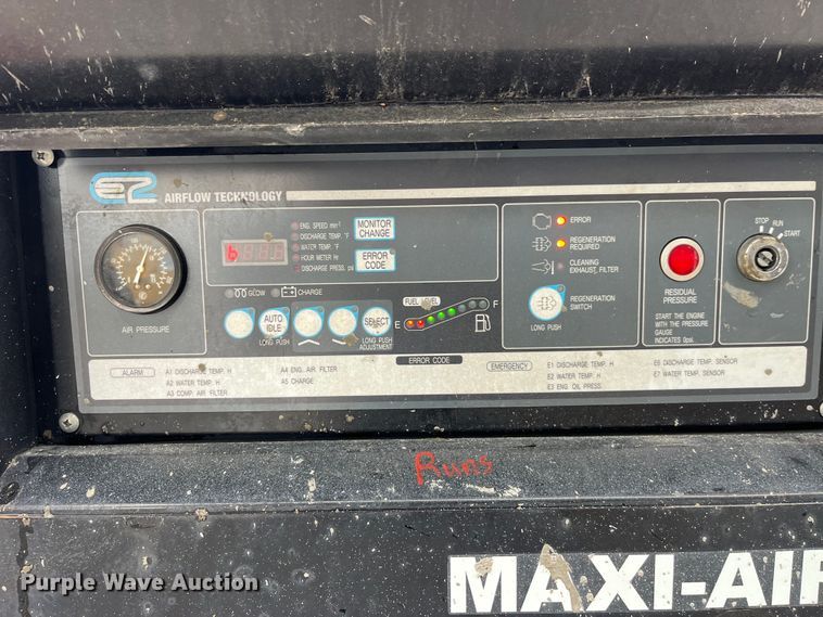 image for item LD9386 2019 Allmand Maxi-Air 185 air compressor