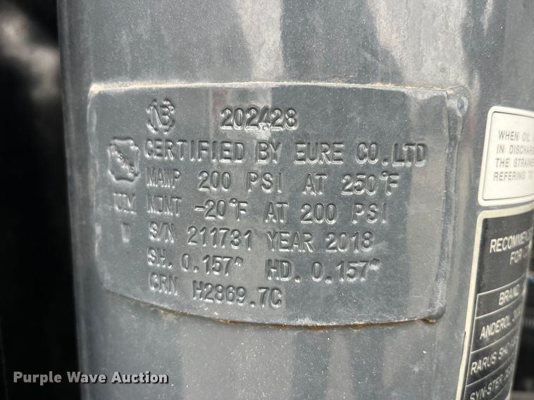 image for item LD9386 2019 Allmand Maxi-Air 185 air compressor